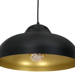 Lampa wisząca Luminex black/gold 1539