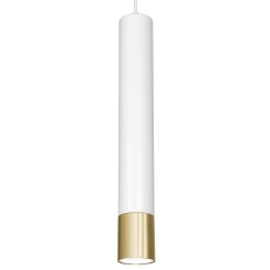 Lampa wisząca Luminex gold/white 1563