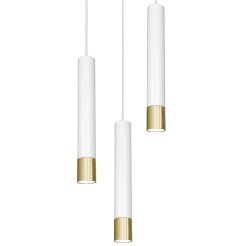 Lampa wisząca Luminex gold/white 1564