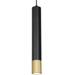 Lampa wisząca Luminex gold/black 1565