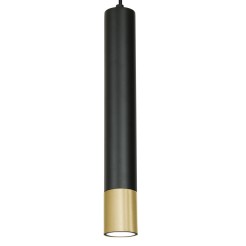 Lampa wisząca Luminex gold/black 1566