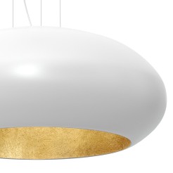 żyrandol  oval (dia 700) white/gold 1 01678