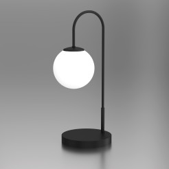 lampka gab.  (glass 2815) black 1 3197