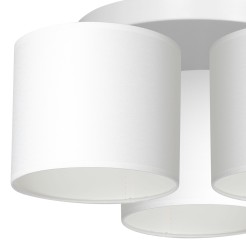 plafon  white, cylinder shade white 3 3424