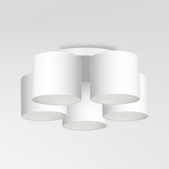 plafon  white, cylinder shade white 5 3425