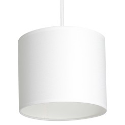 żyrandol  white, cylinder shade dia 180, h 150 white 1 3426