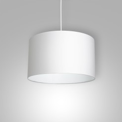 żyrandol  white, cylinder shade dia 400, h 250 white 1 3428