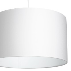 żyrandol  white, cylinder shade dia 400, h 250 white 1 3428