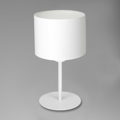 lampka gab.  H 34 white, cylinder shade dia 180, h 150 white 1 3432