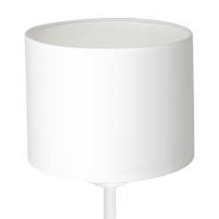 lampka gab.  H 34 white, cylinder shade dia 180, h 150 white 1 3432