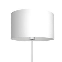 lampa podł.  prosta, white, cylinder shade dia 400, h 250 white 1 3434