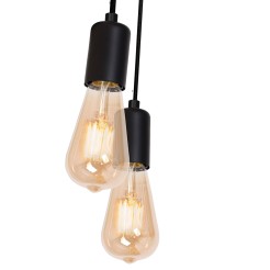 Żyrandol Luminex black 3950