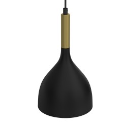 żyrandol  black/gold 2xE27 3954