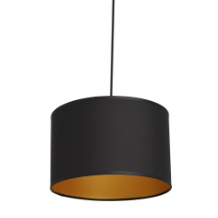 żyrandol  dia 250 black/gold 1 4085