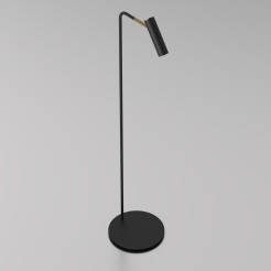 Lampa podł.  black/gold 1xGU10 4327