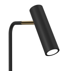 Lampa podł.  black/gold 1xGU10 4327