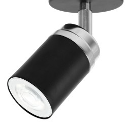 Plafon Luminex black/chrome 5145