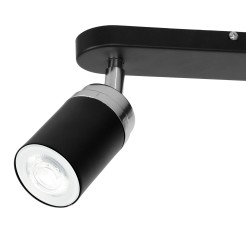 Plafon Luminex black/chrome 5146