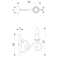 Kinkiet Luminex 5778