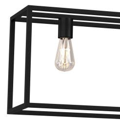 ceiling rectangular  black 4 6695