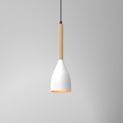 Lampa wisząca Luminex white-gold-buk 9106