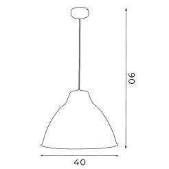 Lampa wisząca Luminex 9189