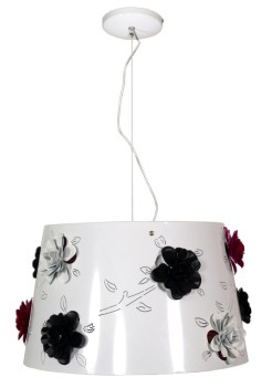 ROSA LAMPA WISZĄCA 1X60W E27 BIAŁA 31-27149