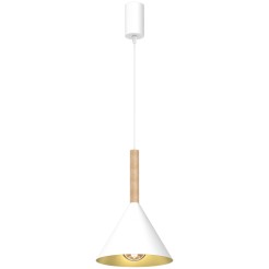 Lampa wisząca PERU WHITE 1xE27 MLP0979