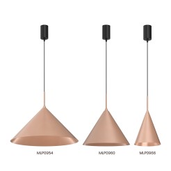 Lampa wisząca CAPITAL ROSE GOLD Ø46cm 1xGX53 MLP0954