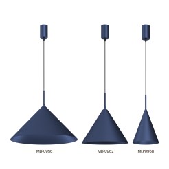 Lampa wisząca CAPITAL NAVY BLUE Ø46cm 1xGX53 MLP0956