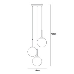 Deore PND-5578-3S-BRO-BK