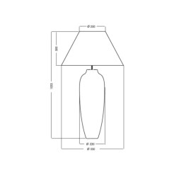 Lampka nocna/biurkowa/gabinet 4concepts MONACO L208062325