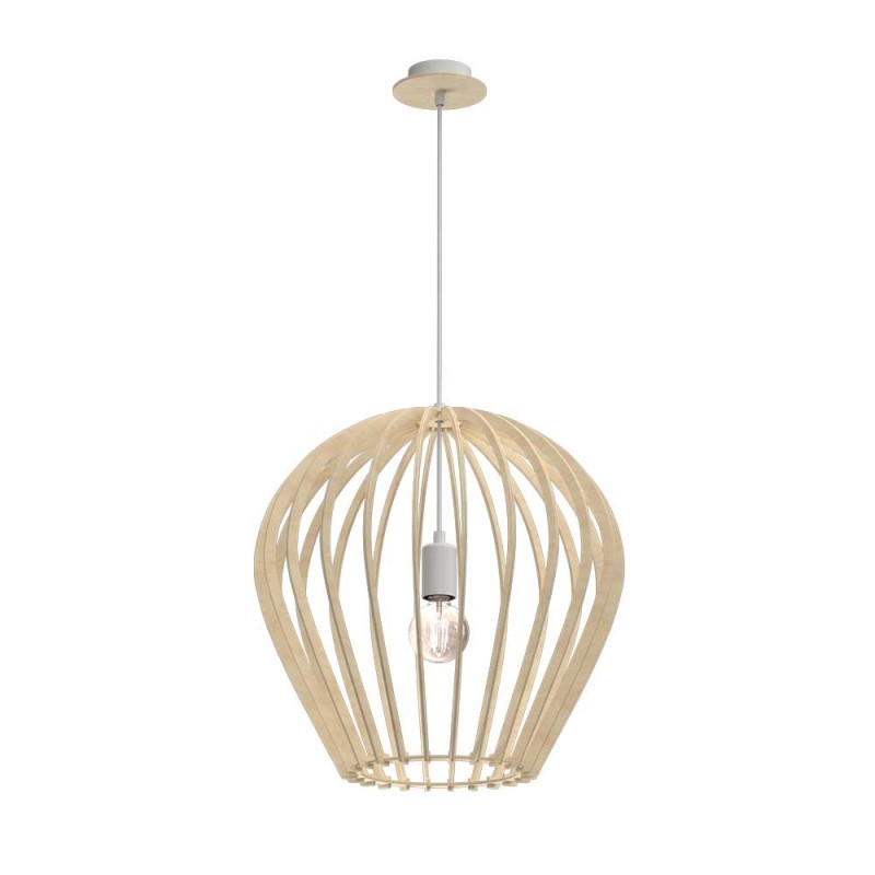 Lampa wisząca Bala - Naturalna sklejka (460 mm) 5016 Antigo