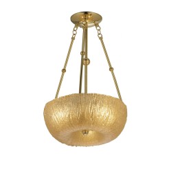 Lampa wisząca Button 45 - Mosiądz polerowany-złoty (450 mm) 8176 Antigo