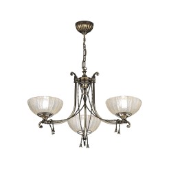 Lampa wisząca Granada 3 - Patyna połysk (710 mm) 8313 Antigo