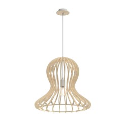 Lampa wisząca Octo - Naturalna sklejka (440 mm) 5017 Antigo