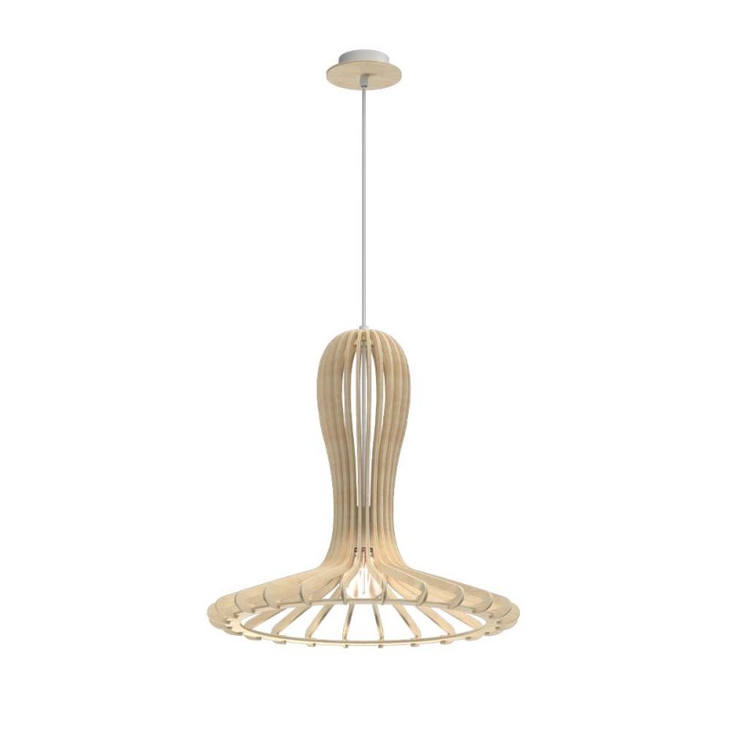 Lampa wisząca Rina - Naturalna sklejka (460 mm) 5018 Antigo