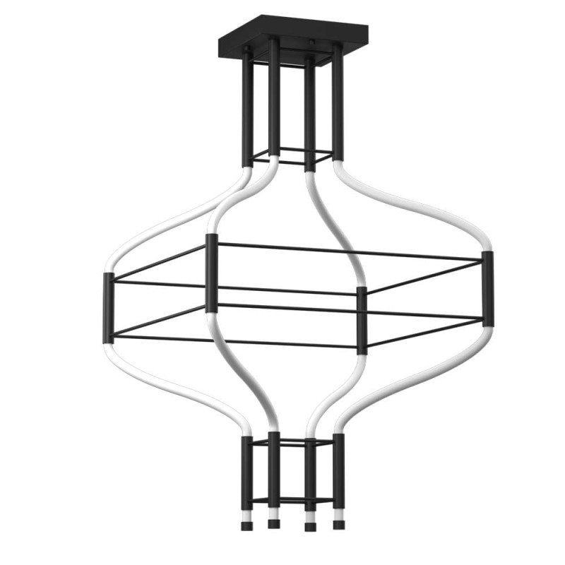 Lampa wisząca alha S 4 - Czarna (780 mm) Premium 3000 - 6000K 9054 Antigo