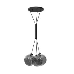 Lampa wisząca iO 3 - Czarna (600 mm) 9143 Antigo