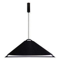 Lampa wisząca Ponte 107 - Czarna (1070 mm) 3000K 5049 Antigo