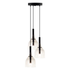 Lampa wisząca Botor O 3 - Czarna (200 mm) 5097 Antigo