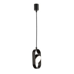 Lampa wisząca Furoku 1 - Czarna (1230 mm) 3000K 7936 Antigo