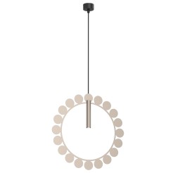 Lampa wisząca no. O - Platyna mat (420 mm) 5061 Antigo