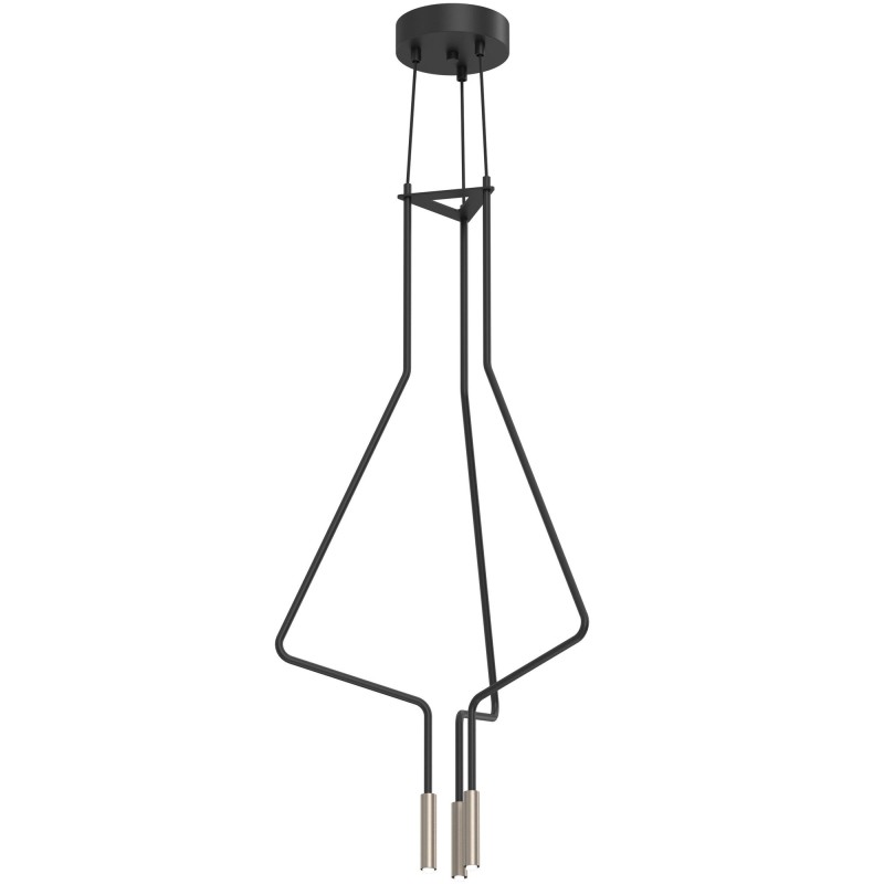 Lampa wisząca no. Vi 3 - Czarna (1154 mm) 5140 Antigo