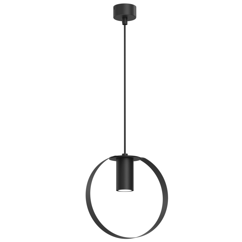 Lampa wisząca Ortiga 1 - Czarna (200 mm) 5041 Antigo