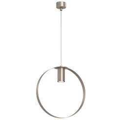 Lampa wisząca Ortiga 2 - Platyna mat (300 mm) 5152 Antigo