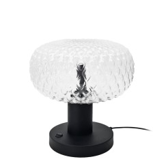 Lampa stołowa Tanpo O G - Czarna (300 mm) 2034 Antigo