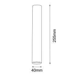 Plafon Yabu - Biały IP44 (255 mm) 7746 Antigo