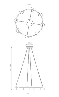 STARLIT 8 WH 1373/8