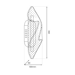 Kinkiet LARGO 8W LED ML1040